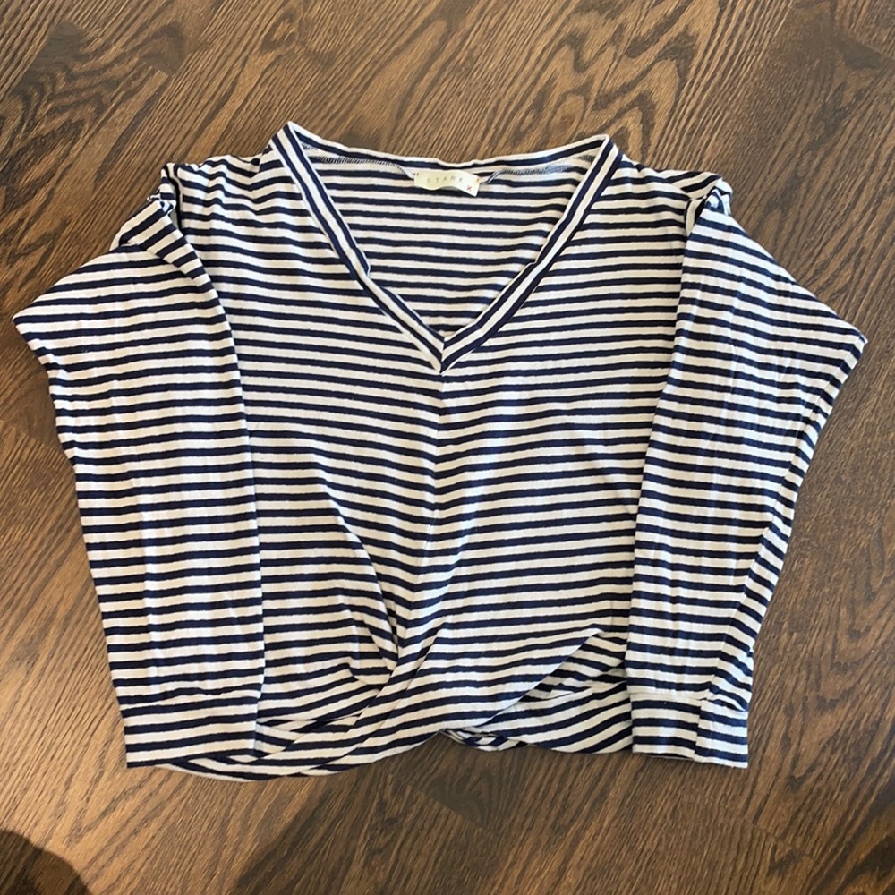 Stark striped long sleeve